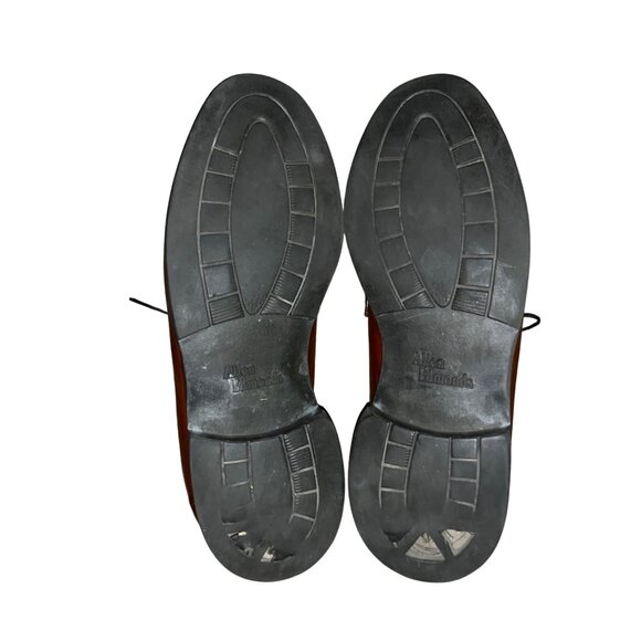 Allen Edmonds Oxford Shoes Men\'s 10 D Brown Leather Dress Used *No Insoles main image 11